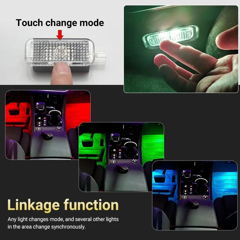 Лампа Footwell для Audi A4 A5 A6 A7 Q3 Q5 A8 Q7