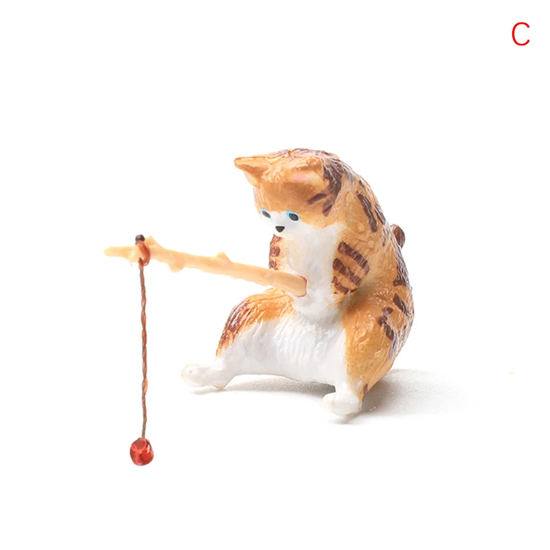 

Реалистичный оранжевый кот из ПВХ