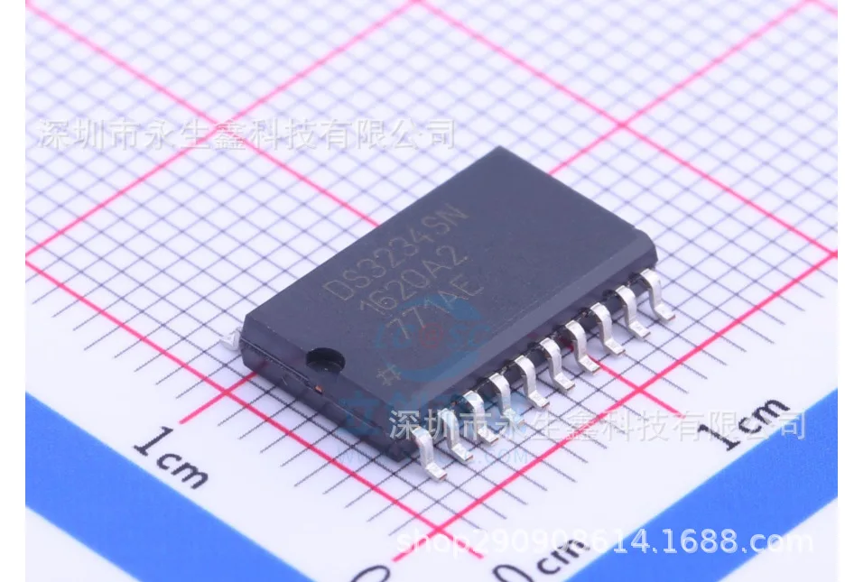 Импортный оригинальный чип Ds3234sn Ds3234 Sop-20 для часов/таймера в режиме реального