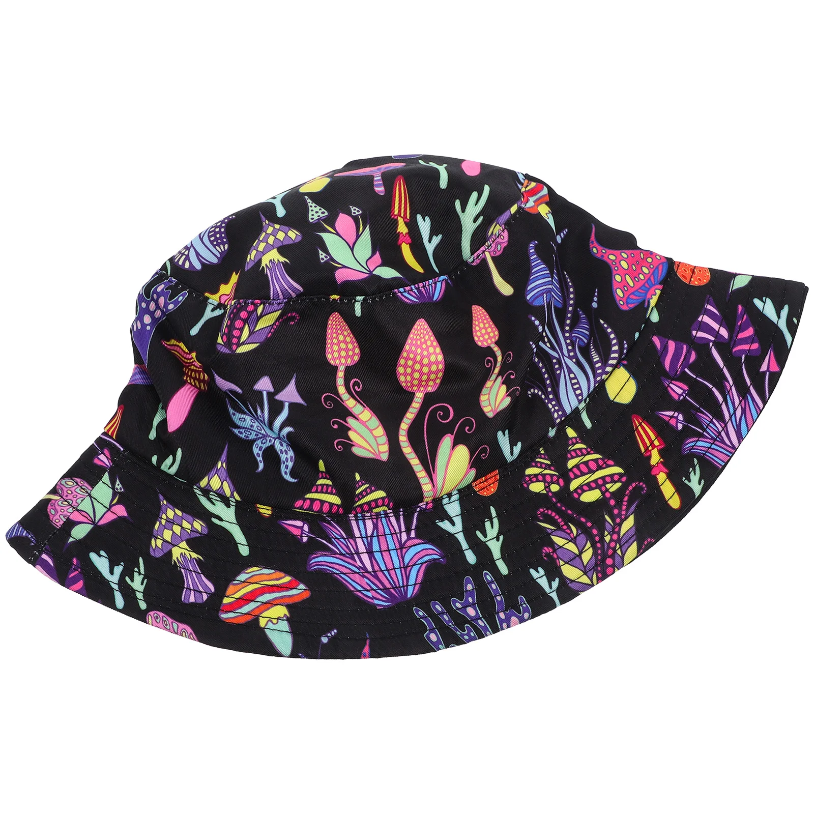 

Hat Bucket Summer Fisherman Sun Hats Protection Cotton Outdoor Breathable Women Mushroom Caps Vacation Fun Travel Lightweight