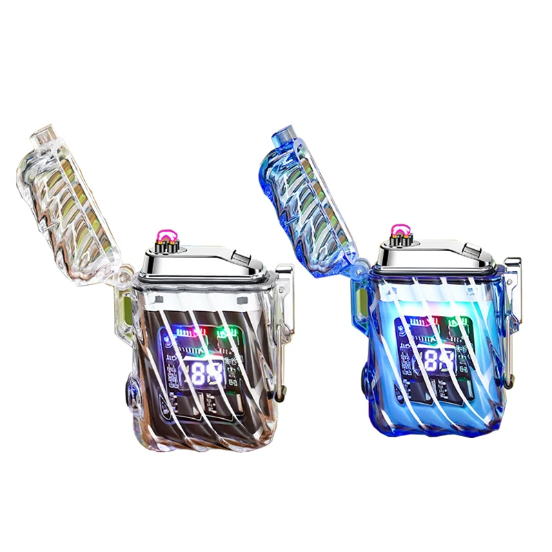 

Outdoor Camping Multifunction Lighter Unusual Flashlight waterproof Cigar Lighter Charging Portable Pocket Lighters Smoker Gift
