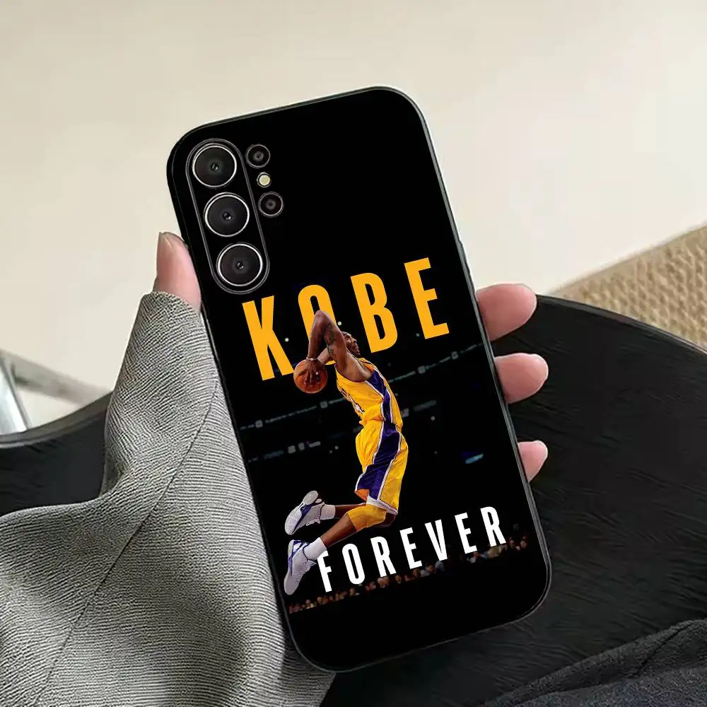 Фото Forever-24K-Kobe-B-Bryant Чехол для телефона Samsung S26, S24, S21, S22, Plus S23, S30, Ultra, S20, Fe, черный, мягкий силиконовый. №4