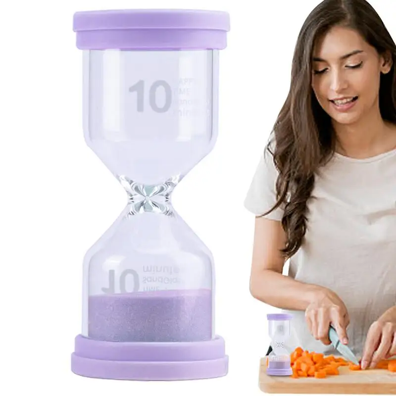 

1/3/5/10 Minute Colorful Hourglass Sand Clock Timers Sand Timer Shower Timer Tooth Brushing Timer Children Home Decor