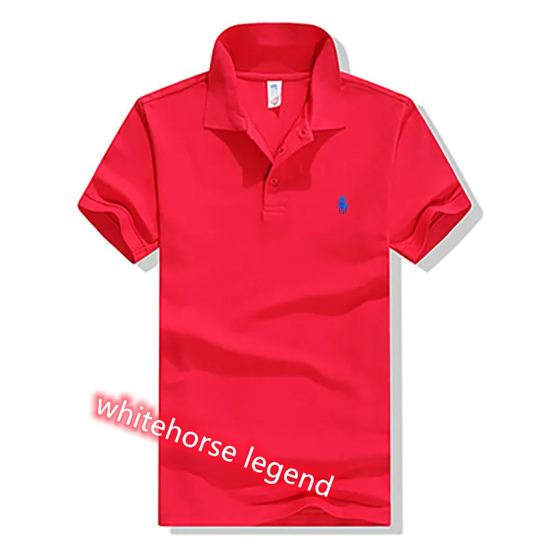 

Men's Small Horse Short Polo Short Sleeve Man Clothing Camisa Masculina Casual Sportswear Hombre Pony Rugby Polo Shirts