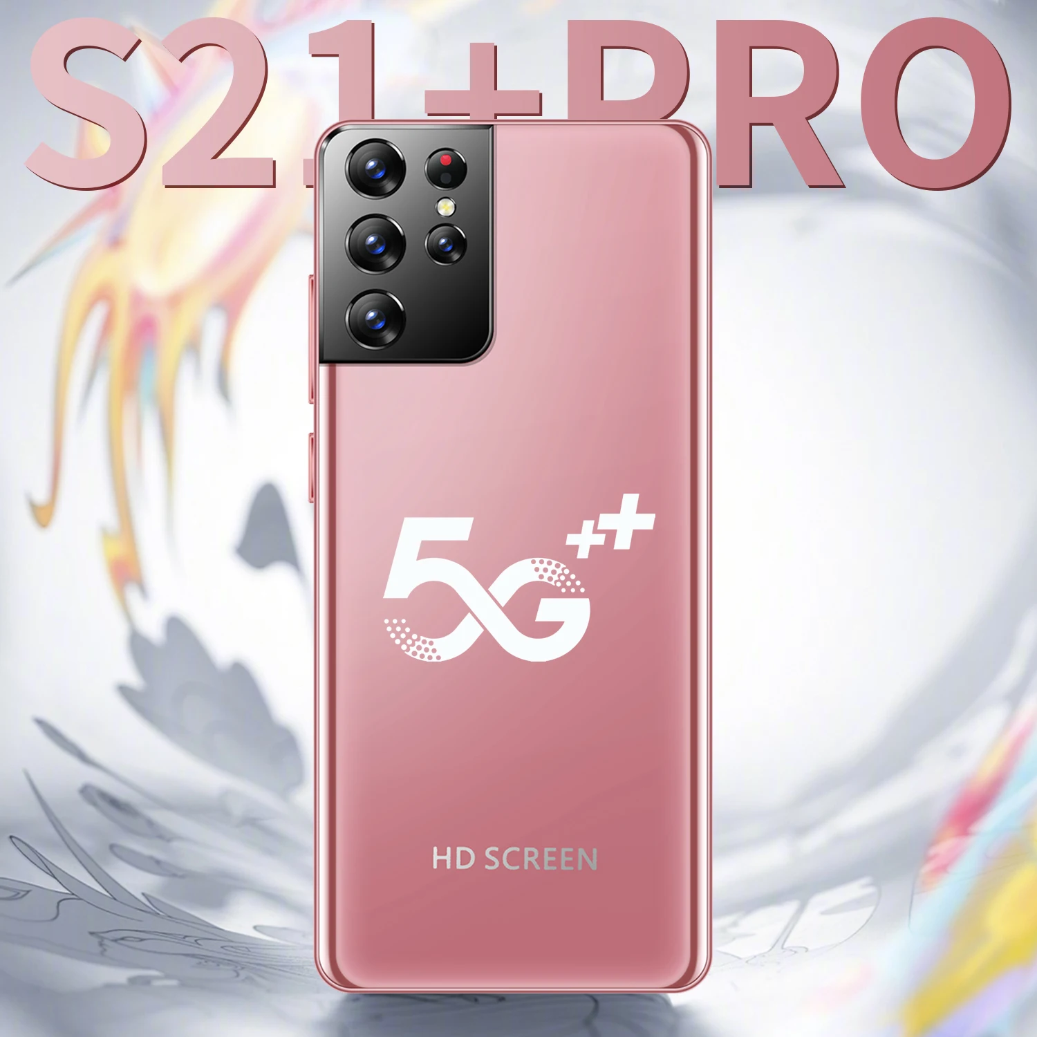 Дешевый смартфон S21 + Pro 5G мобильный телефон 6 дюймов 8 ГБ 256 6800 мАч Galaxy Plus мобильные