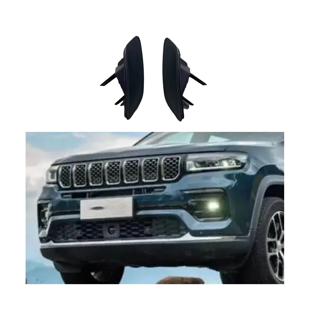 Автомобильная фара с распылителем воды для Jeep Grand Cherokee 2017-2021