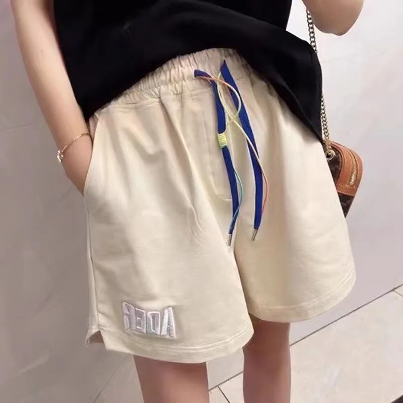 ADER fashion brand heavy industrial shorts three-dimensional embroidery pants summer sports casual pants for unisex
