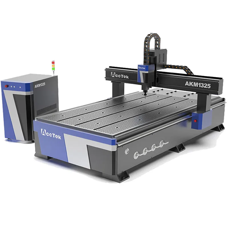 

AccTek 3 axis Wookd Router 1325 4×8 ft CNC Machine with Air&Water Cooling Spindle for Wood Panel Solid Wood Carving