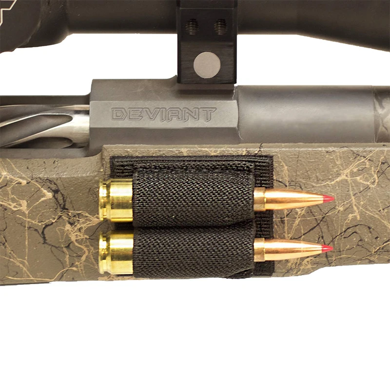 Тактический самоклеящийся патч держатель для боеприпасов черный нейлоновый