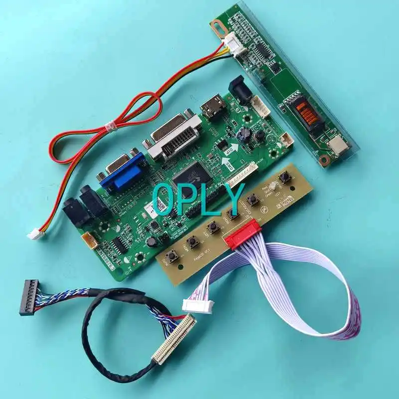 

LCD Display Panel Driver Controller Board Fit LTN141XA LTN141XB 14.1" 30 Pin LVDS DIY Kit 1024*768 1CCFL VGA DVI HDMI-Compatible