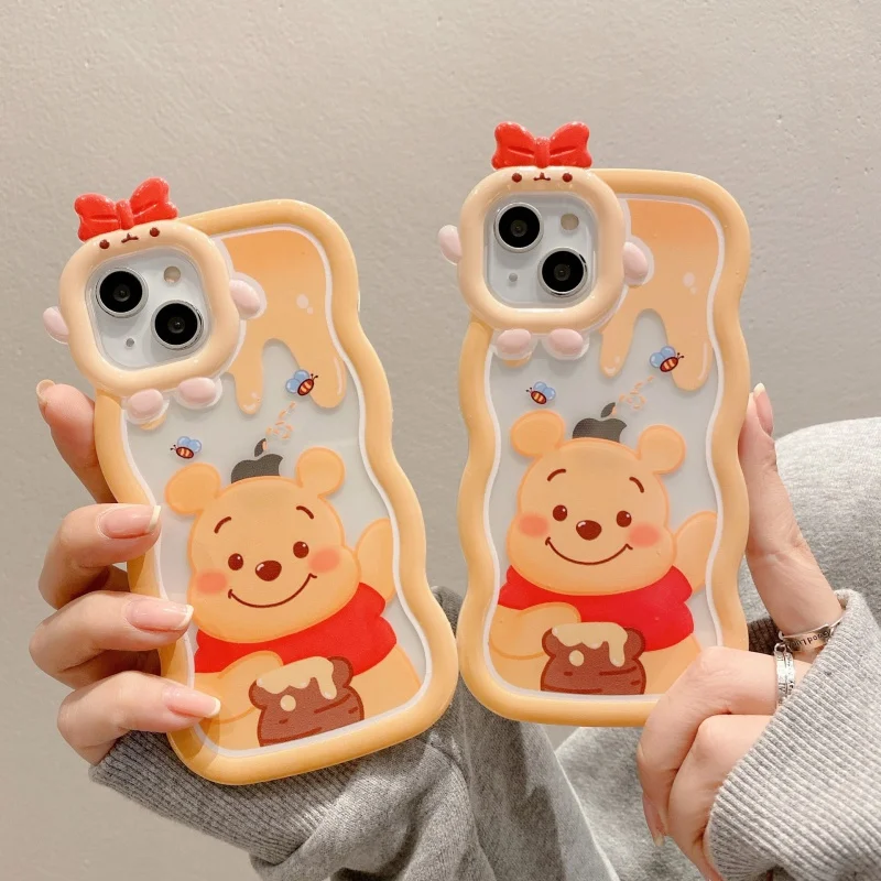 

TFINE Wave Monster Lens suitable for iPhone 14 Phone Case iPhone 12pro 13 All-Inclusive Soft Case Protective cute Cover