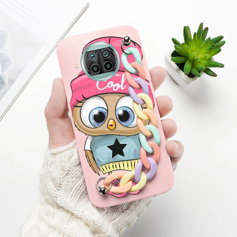 Чехол для Xiaomi Mi 10 T Lite радужная цепочка ТПУ чехол 10TLite t lite Mi10T матовый mi10lite 10tlite -