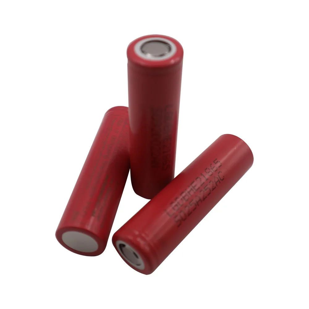 

1865 2500mAh INR18650 Li-Ion 3.6V 2.5Ah High Power Tool Battery Cell Discharge Rate 20A Lithium 3.7V