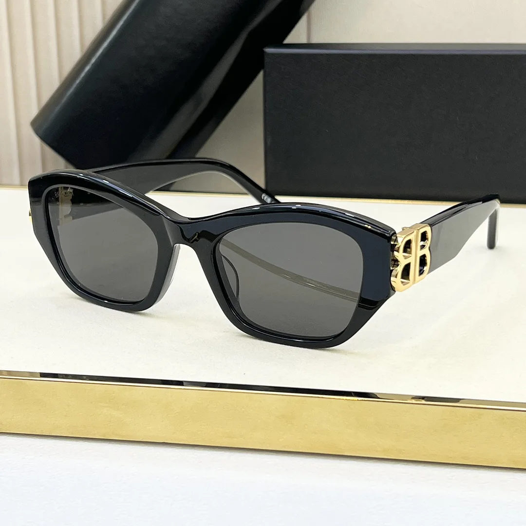 Линзы por 2024 женские смоляные солнцезащитные очки для взрослых B7206 овальные