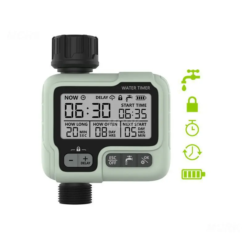 

Garden Automatic Watering Timer Irrigation Controller Digital Programmable Faucet Watering Irrigation System Gardening Water Too