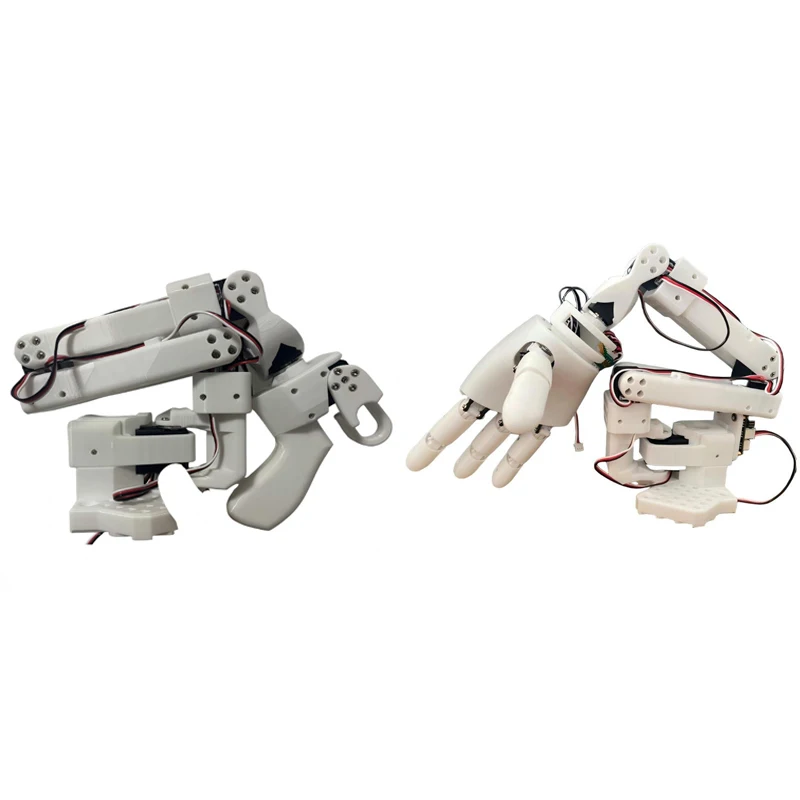 Фото Собранная роботизированная рука SO-ARM101 с роботизированной рукой Amazinghand: недорогой ИИ-робот SO101 Master Arm для проекта LeRobot Hugging Face №1