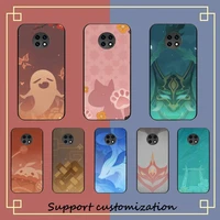 genshin impact lcon phone case for samsung a51 a30s a52 a71 a12 for huawei honor 10i for oppo vivo y11 cover