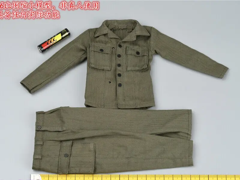 

1/6 FP004C US runiform jacket and pants For 12" doll