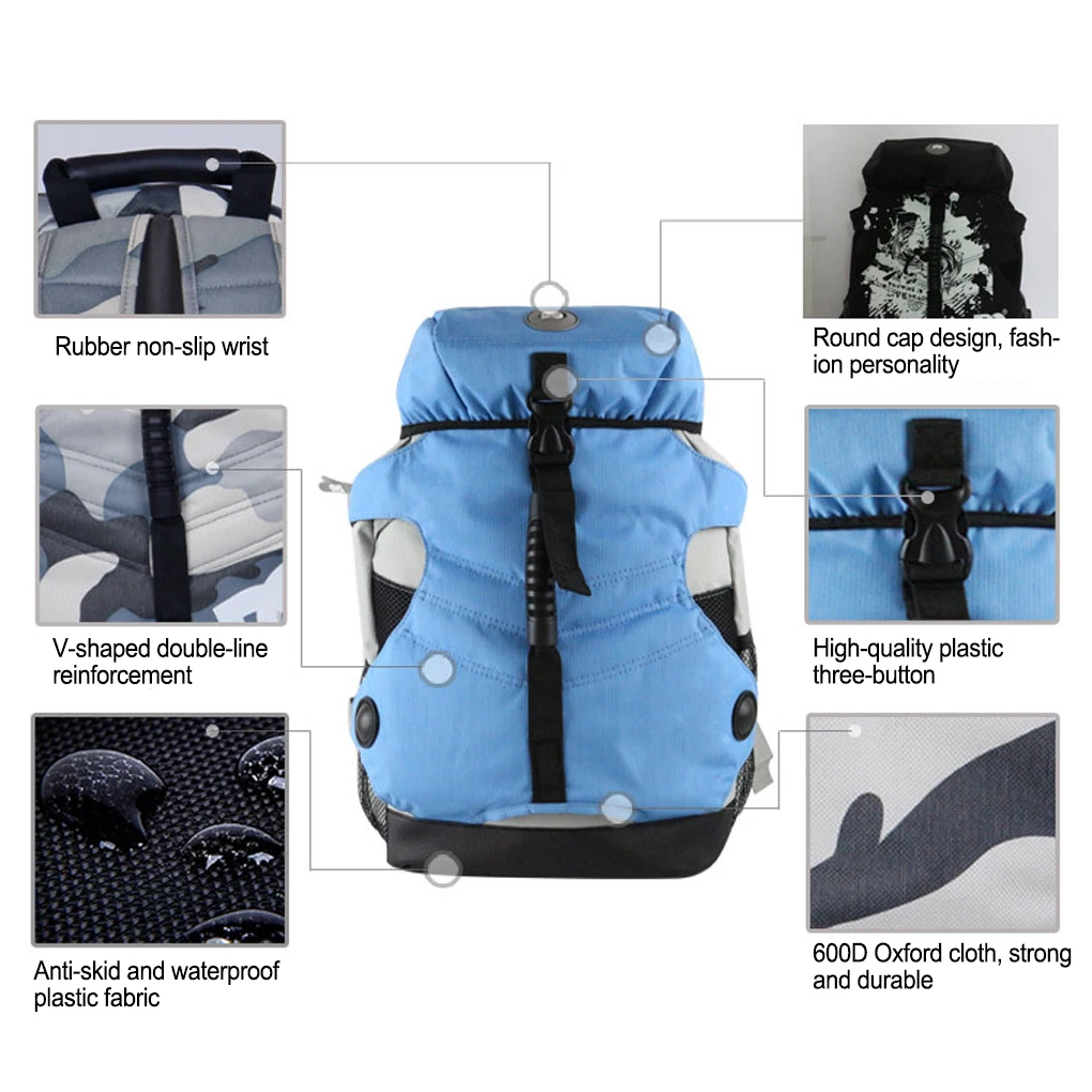 Skating Storage Bag Professional Large Carrier Knapsack Sports Covers Backpack Unisex Ski Boots Pouch School Accessories