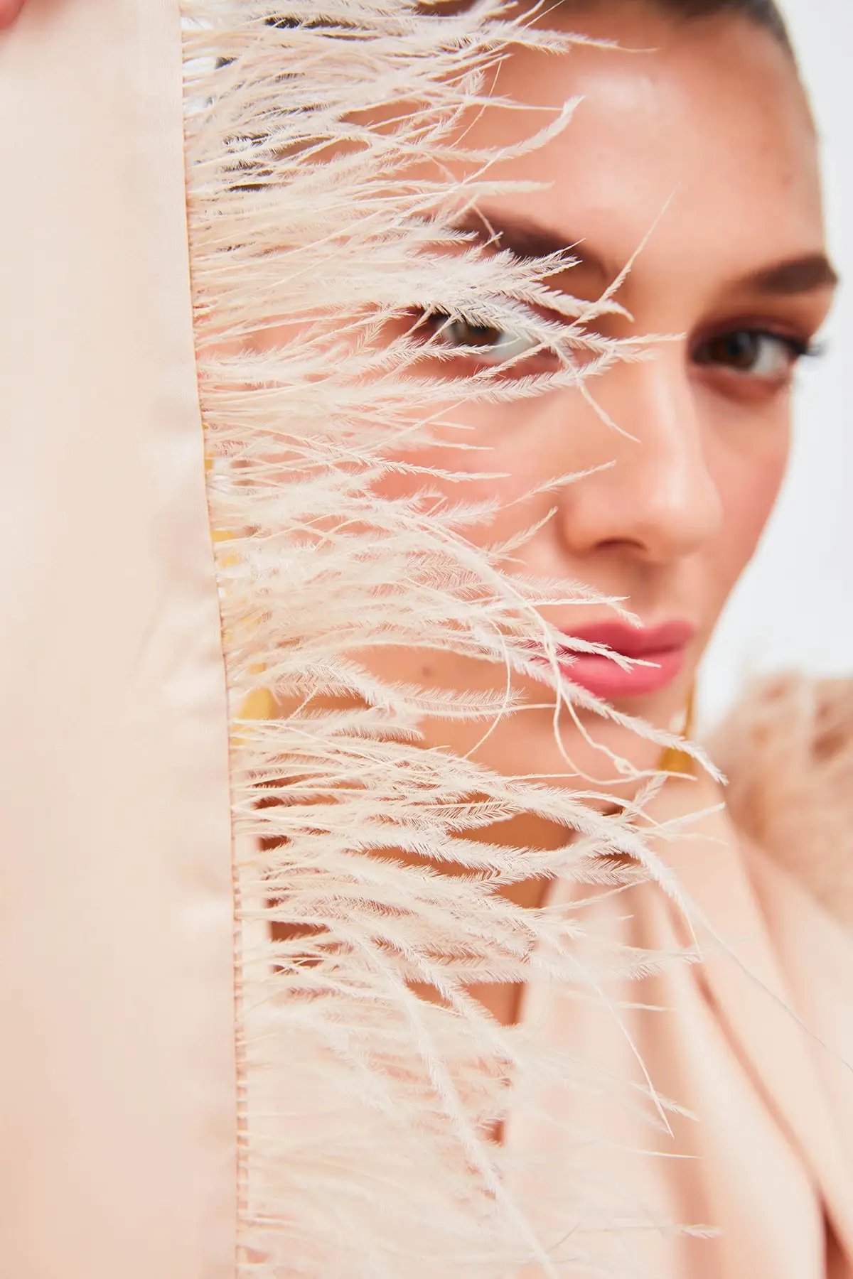 Рисунок 6 - Женская стильная блузка с перь