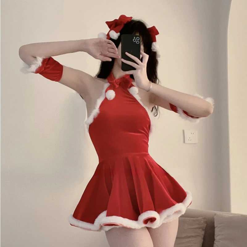 

Плюшевый милый костюм для косплея, милая девушка, соблазнительное сексуальное платье на Хэллоуин, милые костюмы Лолиты, красный наряд принц...