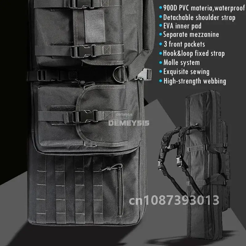 Тактическая сумка для оружия нейлоновый рюкзак винтовки снайпера страйкбола