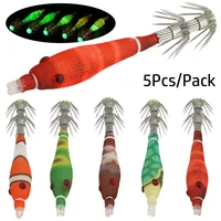 3 3g 60mm artificial squid baits soft squid hooks lure jig micro floating fishhooks hot sale durable fishing accessories