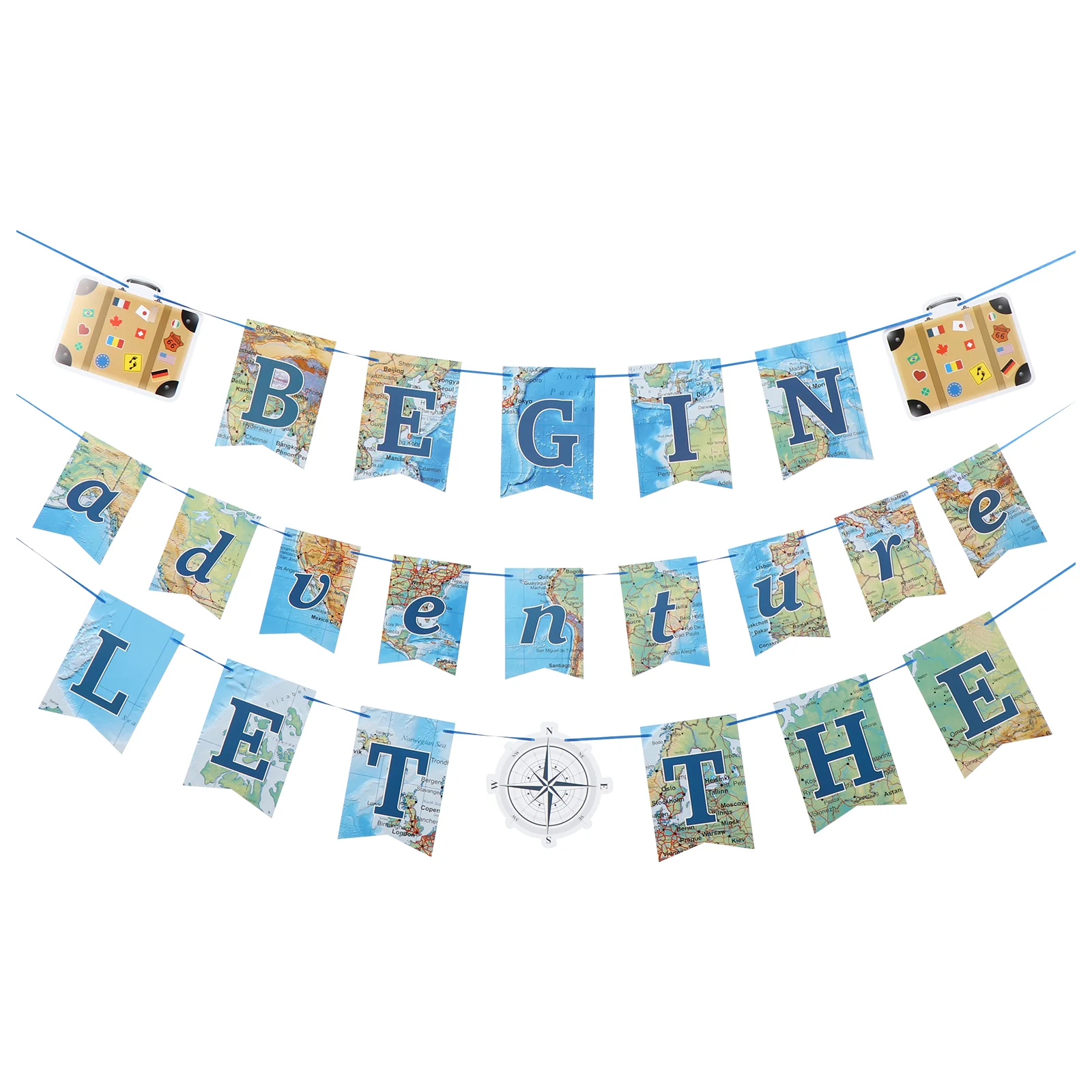 

Banner Party Farewell Bunting Retirement Decoration Garland Travel Change Baby Shower Career Decorations Photo Props Graduation