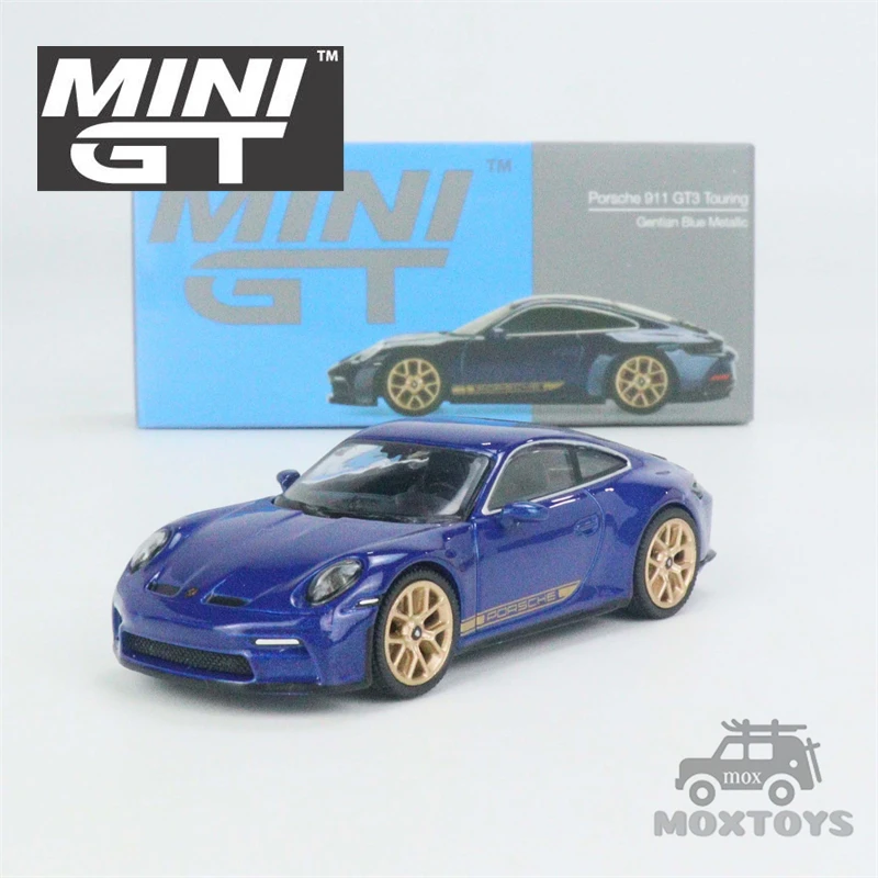 

MINI GT 1:64 911 (992) GT3 Touring Gentian RHD Diecast Model Car