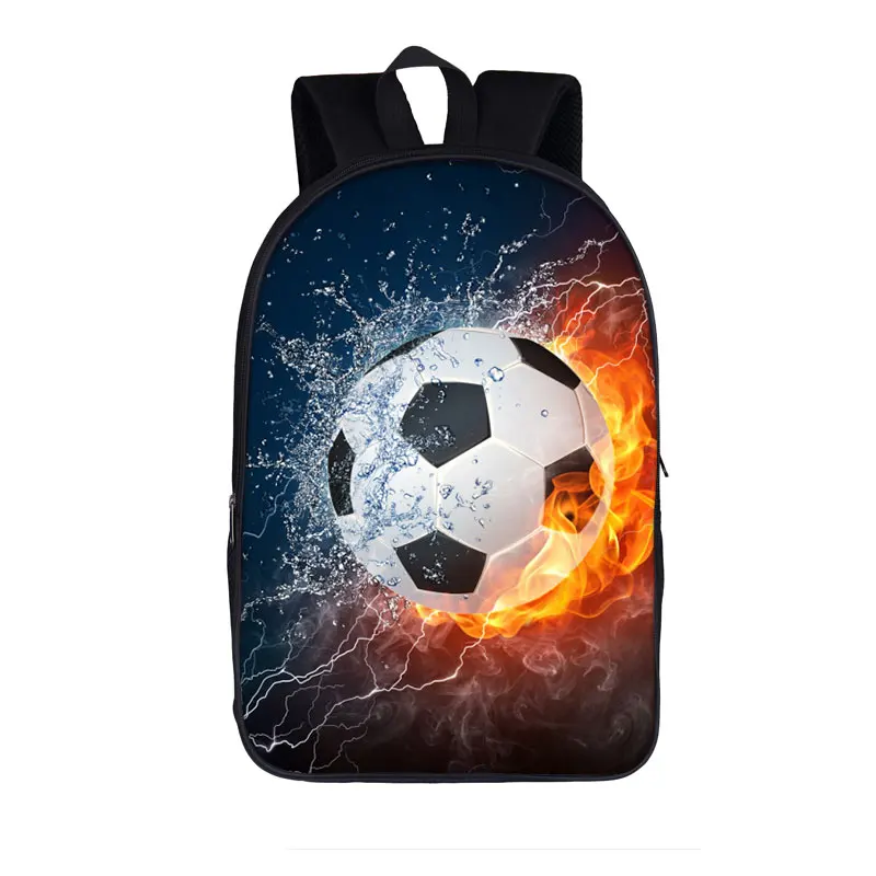Школьные ранцы для мальчиков-подростков, баскетбольные рюкзаки с принтом для футбольного мяча, Детская сумка на заказ