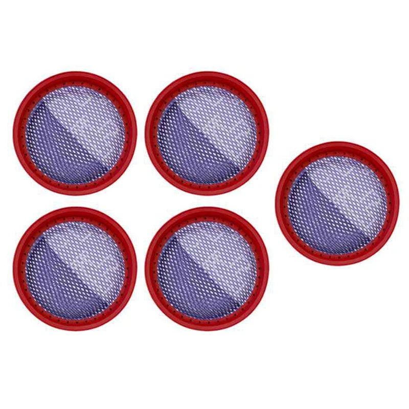 

5Pcs for Dibea D18 D008Pro Handheld Vacuum Cleaner Round Washable Filter Filter Vacuum Cleaner Filter