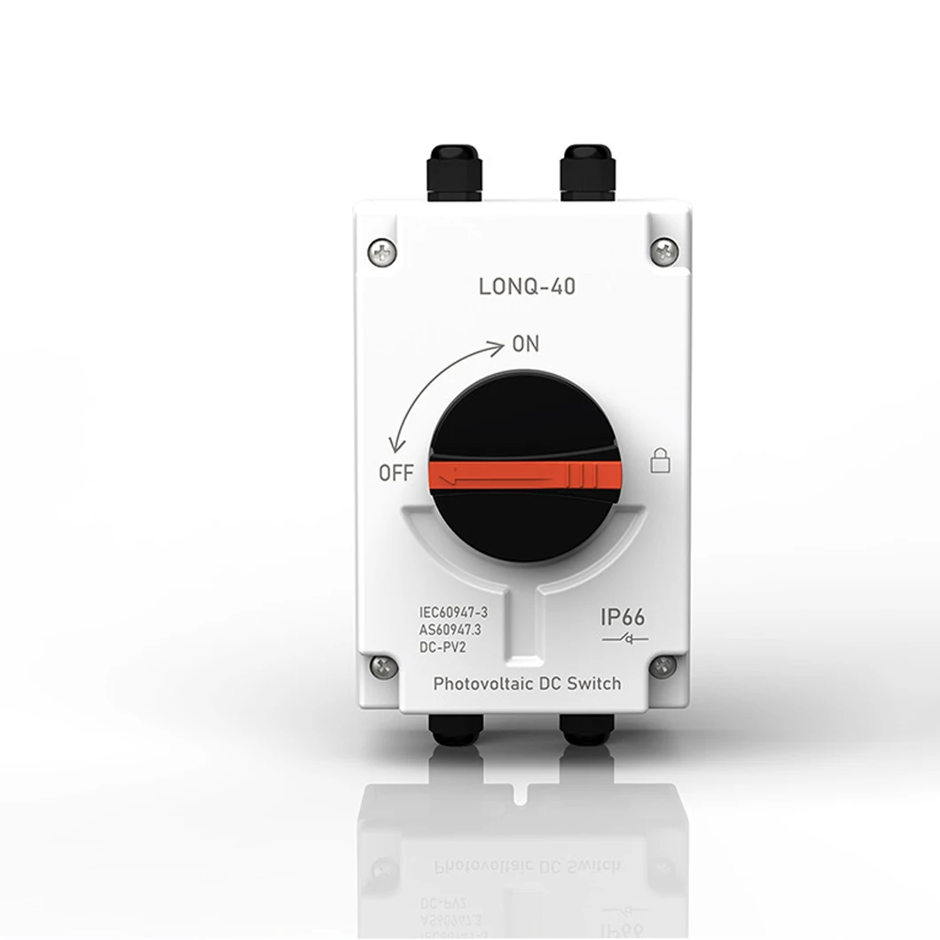 DC12V-1500V 32A Солнечный фотоэлектрический изоляционный переключатель постоянного
