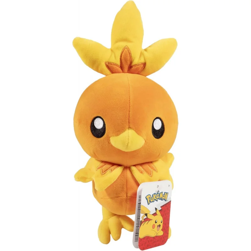 Фото Плюшевая игрушка Pokémon 8 дюймов, настоящая мягкая игрушка-животное, пасхальная корзина, подарок для детей, мальчиков и девочек №2