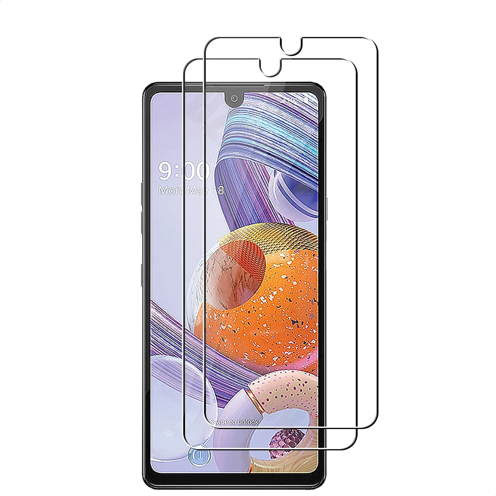 

2 шт. для LG Stylo 6 Premium закаленное стекло защита для экрана защитная пленка HD прозрачная защитная пленка