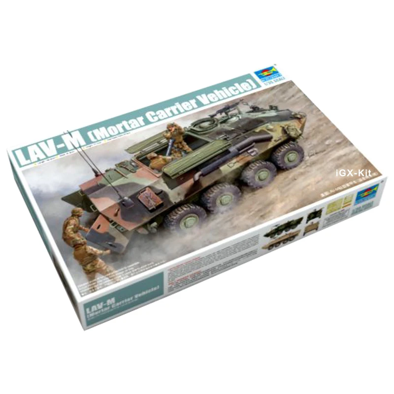 Trumpeter 00391 1/35 USMC LAV-M металлический армированный переносчик ступы военный подарок