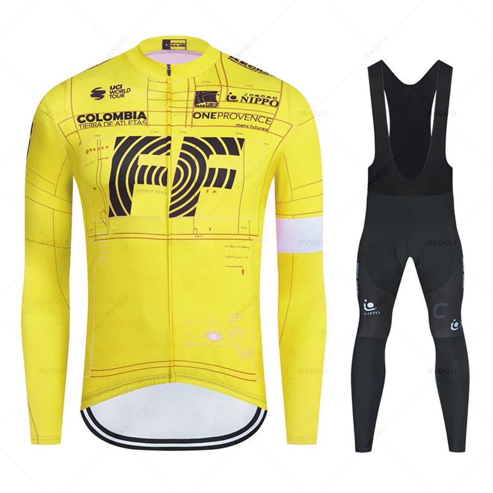 Велосипедная форма мужская весна-осень с длинным рукавом