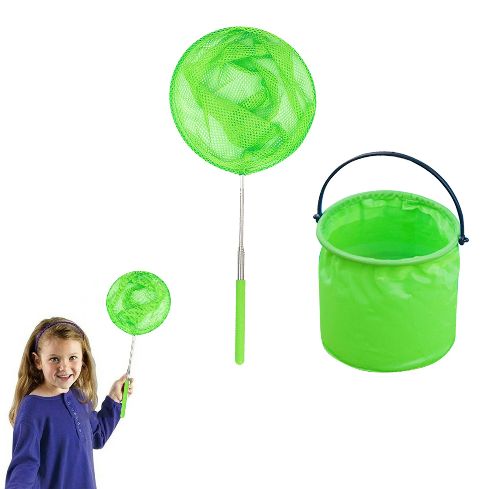 

Insect Net Tools For Catching Bugs Professional Insect And Butterfly Net With Telescopic Handle Extends For Adults And Kids