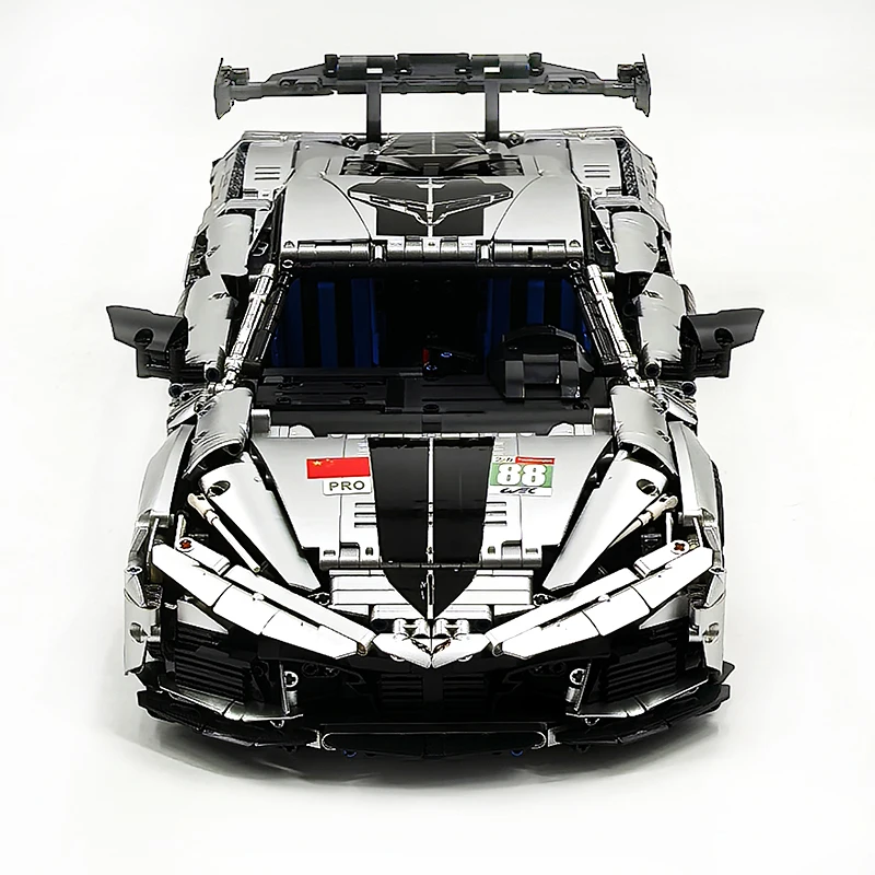 Высокотехнологичный скоростной гоночный автомобиль GULY 10622 MOC строительные блоки