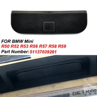 Car Rear Door Tailgate Handle Switch Cover Button Cap for BMW MINI Cooper R56 R57 R58 R59 Rear Trunk Handle Rubber Cover Lid Pad