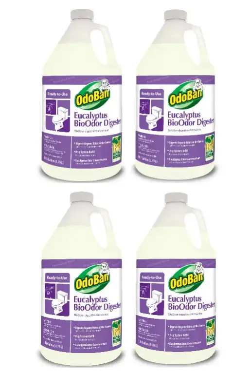 

Professional Cleaning Eucalyptus BioOdor Digester, 1 Gallon Ready-to-Use Organic Odor Counteractant, 4-Pack