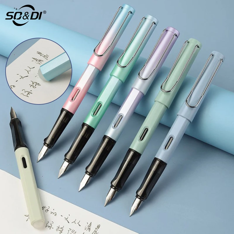 

Ручка перьевая со сменными чернилами, 0,5 мм, 1 шт.