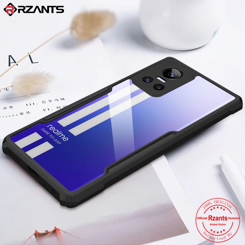 

Rzants For OPPO Realme GT Neo 3 Case Hard [Blade] Shockproof Slim Crystal Clear Cover funda Casing