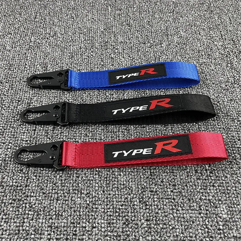 Нейлоновый тканевый брелок с вышивкой для эмблемы типа R Honda Jazz Stream civic fd2 GK5 |