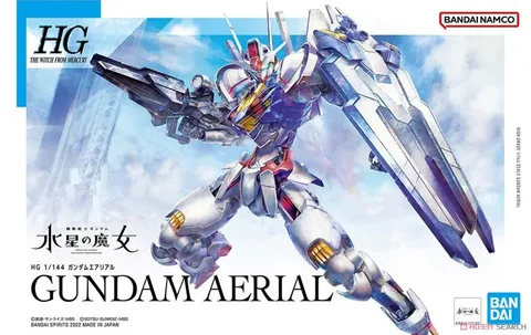 Оригинальный Bandai масштаб 1/144 HG воздушный мобильный костюм Gundam The Witch From Mercury высококачественные наборы машинная модель экшн-фигурка игрушка