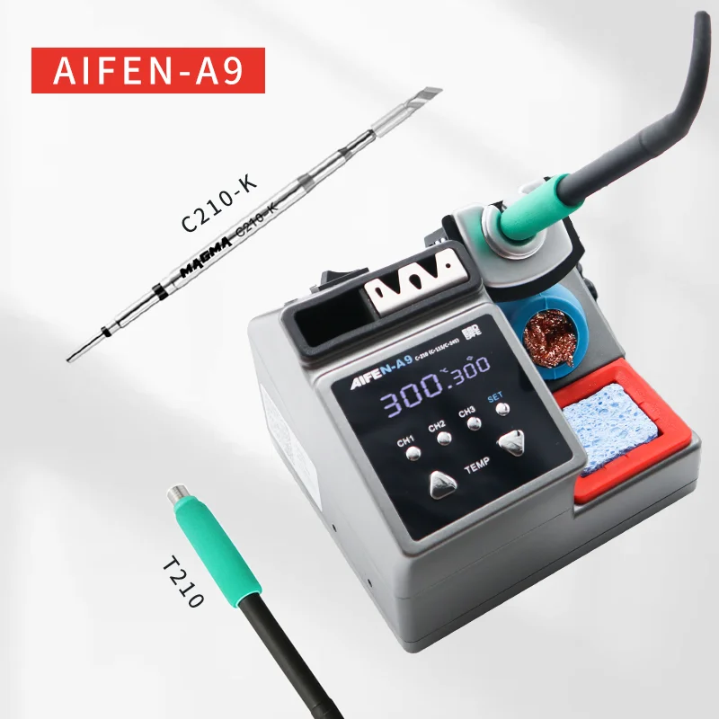 

Паяльная станция AIFEN A9 с жалами C210 C245 C115