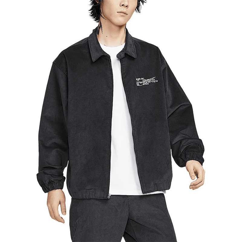 Официальная аутентичная спортивная мужская свободная спортивная куртка Nike Harrington HV4774-045 (art.: 3920cd78243f9) - 3920cd78243f9