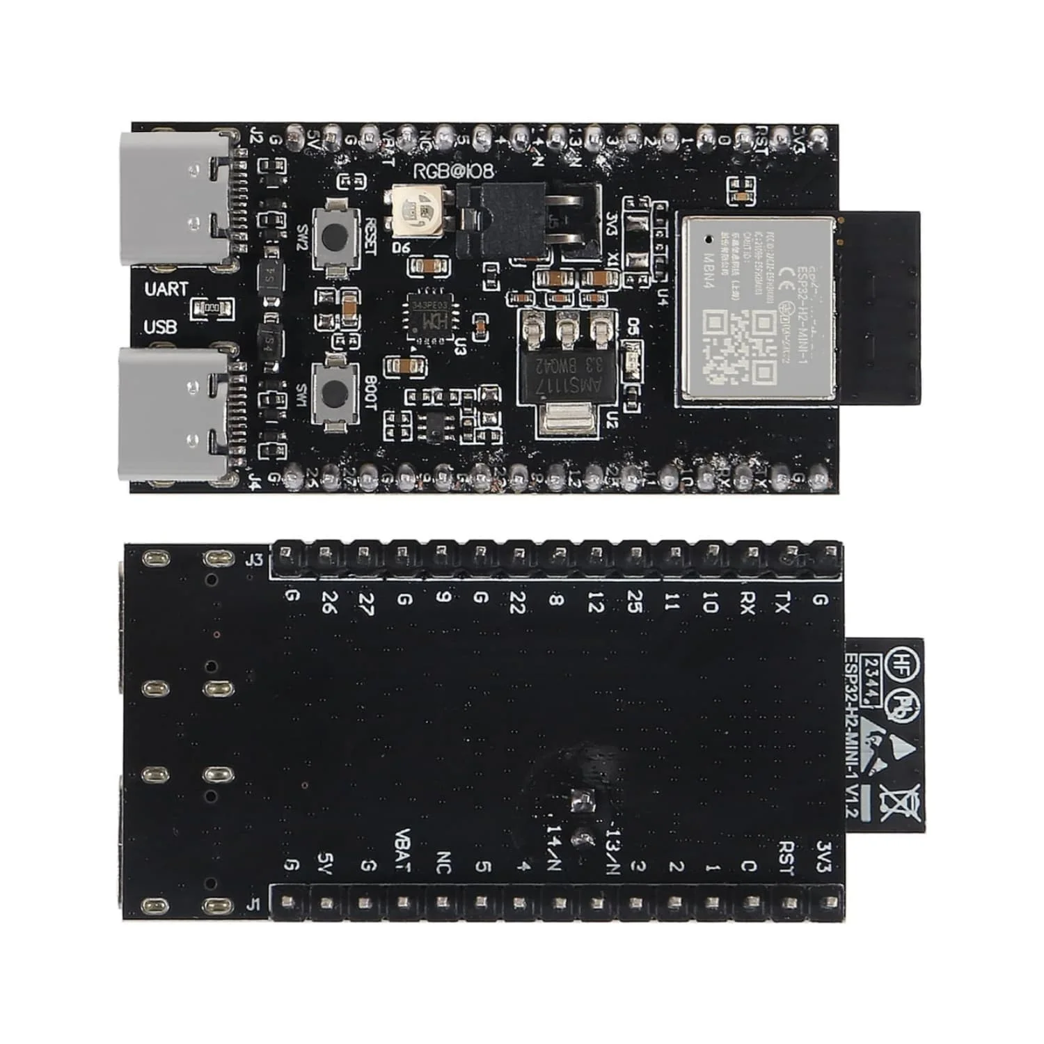 1-10 шт./ESP32-H2 Wi-Fi + Bluetooth серии H2 с резьбой/Zigbee/BLE ESP32-H2 ESP32-H2-1-N4 ESP32-H2-MINI-1