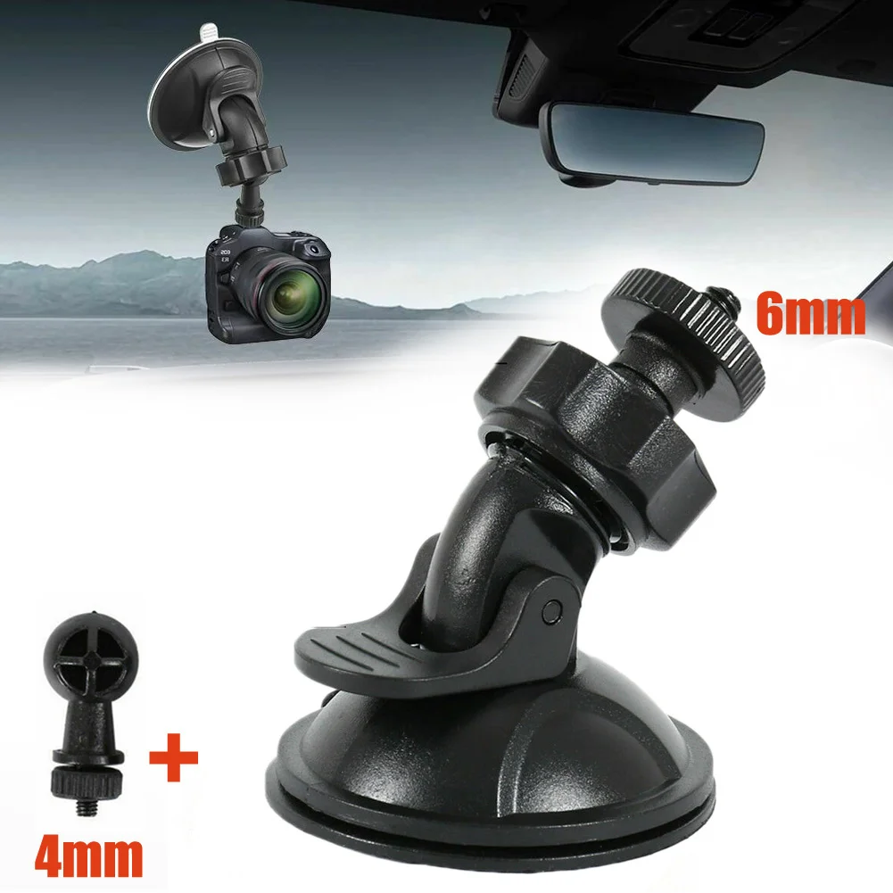 Suction Cup Mount L Head 360 Degree Dash Cam Holder With Pad