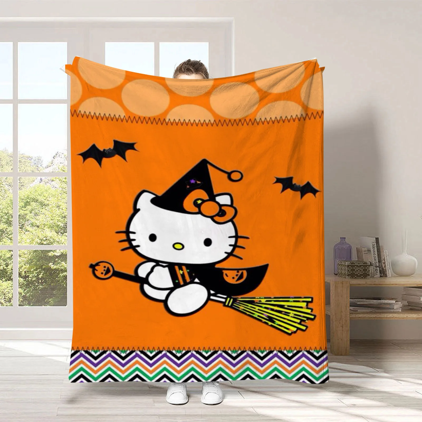 Утолщенное детское одеяло Hello Kitty на День святого Валентина для сна украшение