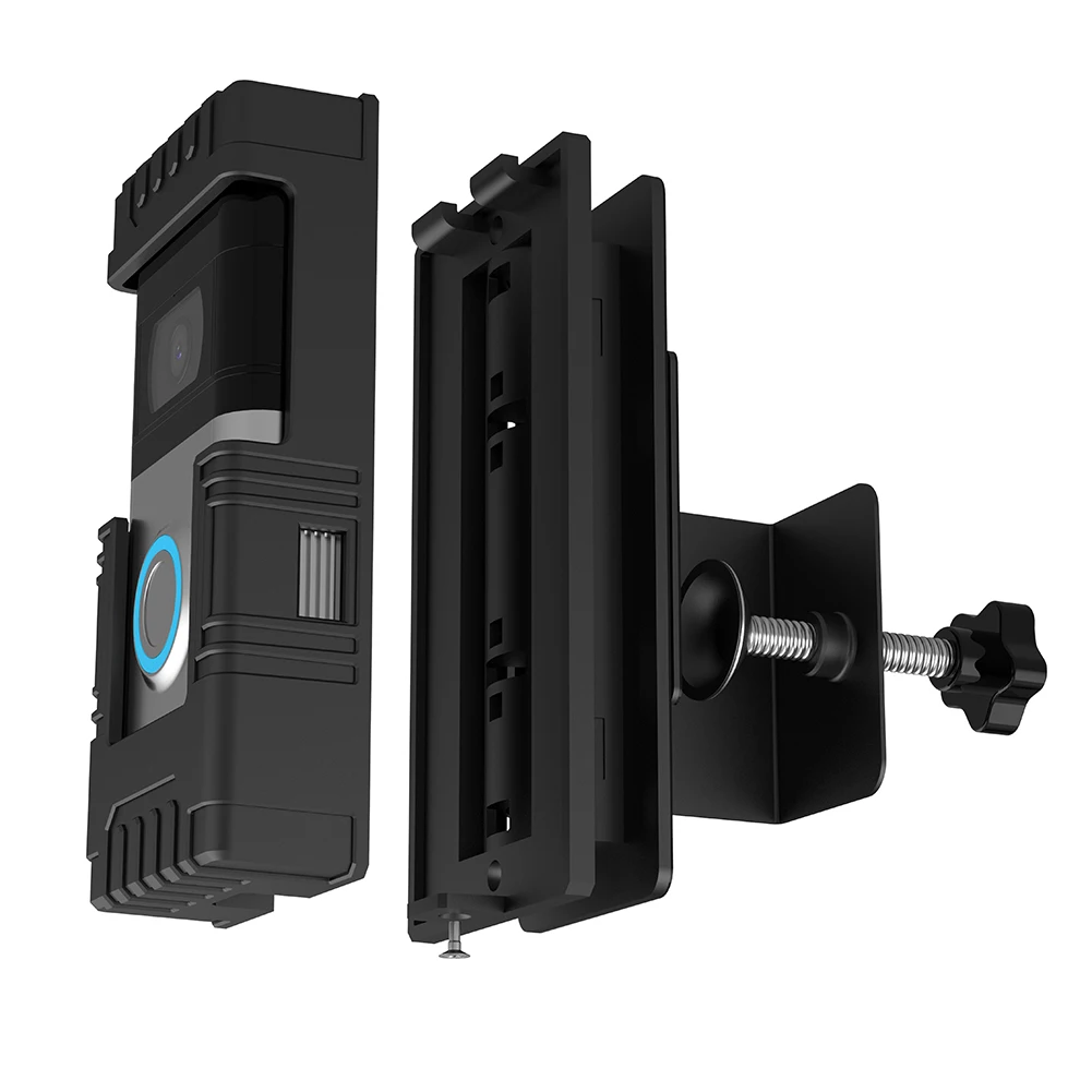 

Office Disassemble Doorbell Holder Not Block Sensor House Mounting Bracket No Drill Video Doorbell Mount Anti Theft Bell Holder